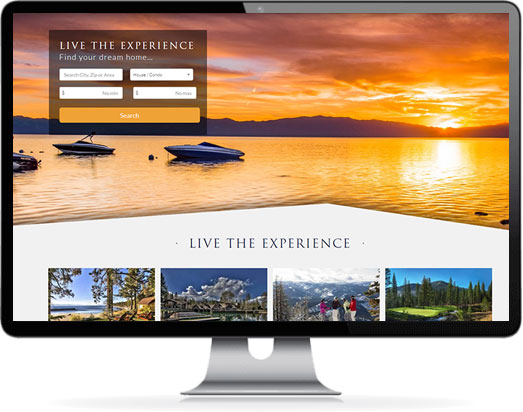custom wordpress website for Truckee Luxury Property