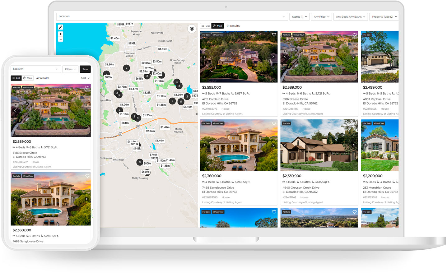 ihomefinder max idx solution screenshots