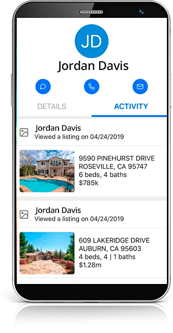 ihomefinder optima leads screenshot