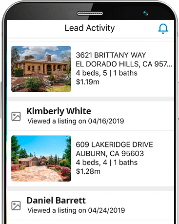 ihomefinder optima leads general activity screen