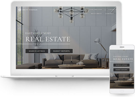 wordpress real estate theme britt wibmer