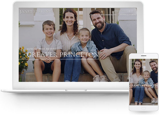 wordpress real estate theme Janet Stefandl