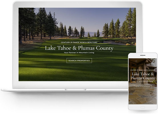 wordpress real estate theme Century 21 Tahoe North Realtors