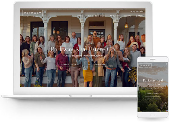 wordpress real estate theme Parkway Real Estate Co.