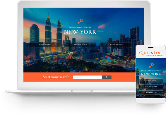 wordpress real estate theme - limited edition New York