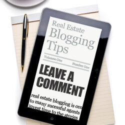 Real Estate Blogging Tips   Comment