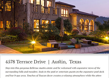 example real estate listing description