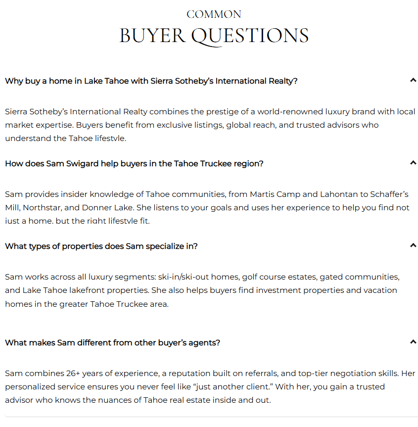 FAQ by samantha swigard