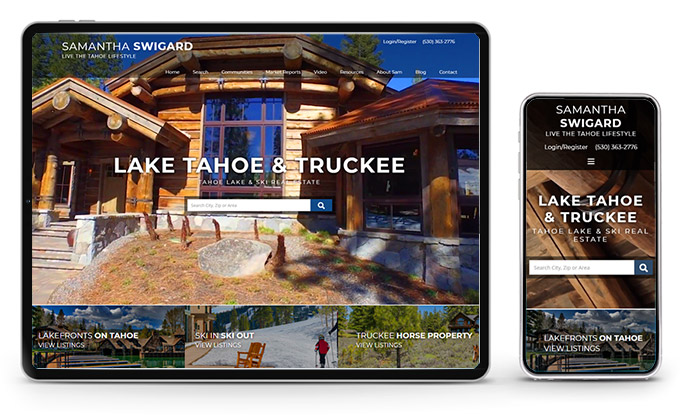 Best California Real Estate Website Samantha Swigard Realtor