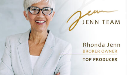 real estate branding using a woman realtor with arms crossed