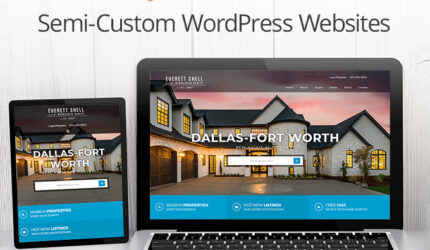 Save on our WordPress Real Estate Websites