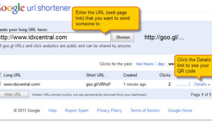 google url shortner
