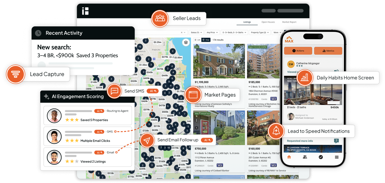 iHomefinder MAX Agent mobile app