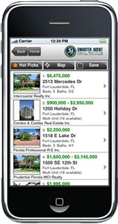 SmaterAgent iPhone - Search Real Estate listings by cell phone